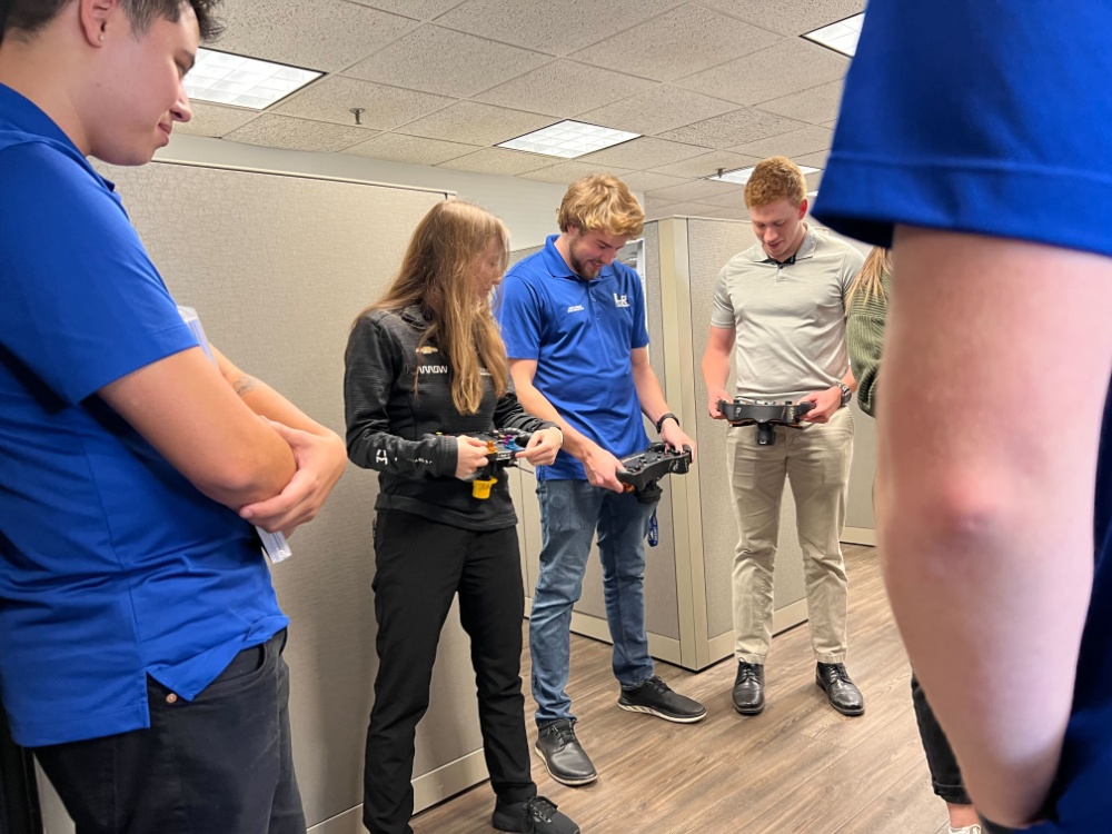 GVSU Laker Racing Formula SAE team visits the Arrow McLaren IndyCar factory in Indianapolis